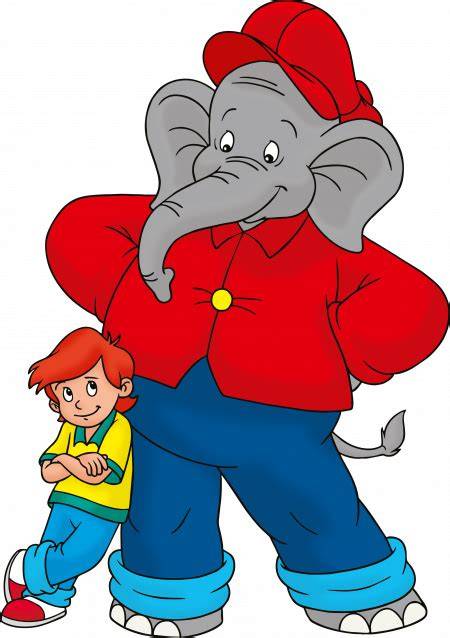 Benjamin Blümchen und Otto beim Zuckerwarenhändler