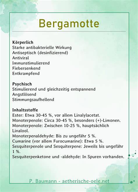 Bergamotteöl, Extraktion und Verwendung