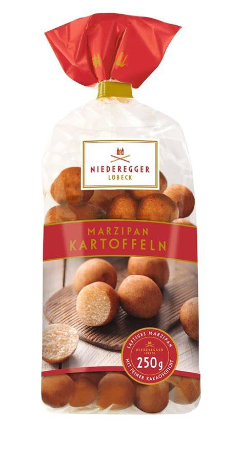 Beutel mit Niederegger Marzipan Kartoffeln