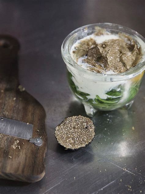Bewertungssterne und Bilder der fertigen Pfälzer Trüffel im Glas