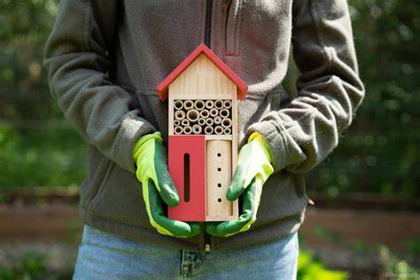 Bienenhotel im Odenwald und Streuobstwiesen
