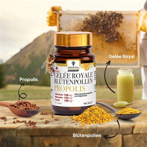 Bienenprodukte: Propolis, Gelée Royale, Blütenpollen aus der Steiermark