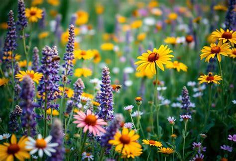 Bienenweiden und blühende Pflanzen für nachhaltigen Bienenschutz