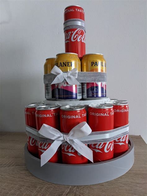 Bierkasten-Torte als originelles Geschenk
