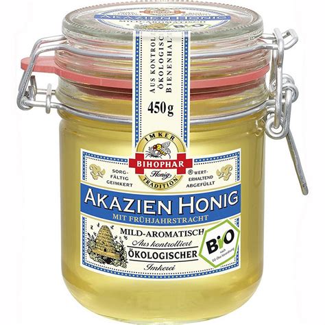 Bihophar-Honig im Glas: Größen und Verpackung