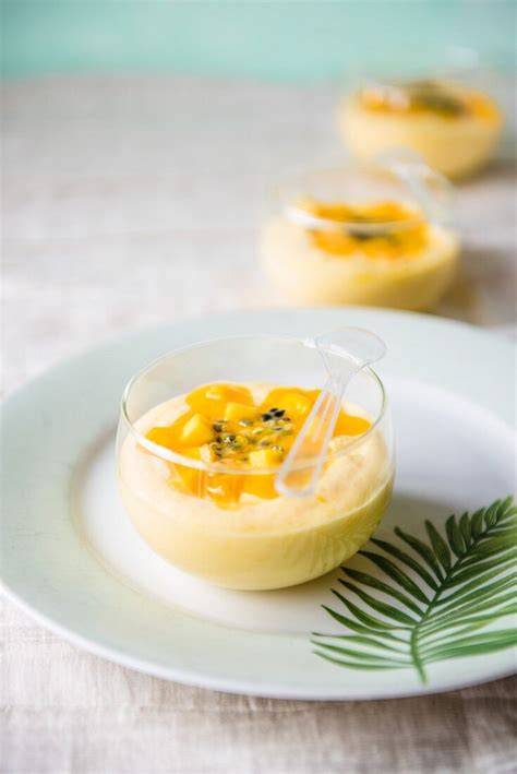 Bild: Aam Doi serviert mit Mangostücken