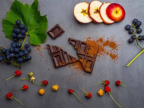 Bild: Dunkle Schokolade und Antioxidantien
