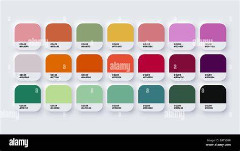 Bild: Farbpalette der Renshaw EXTRA Farben