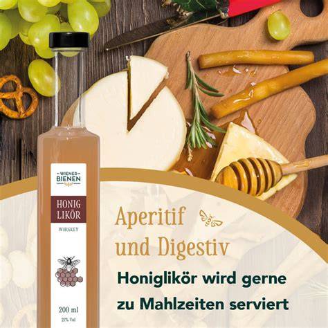 Bild: Käsestücke mit Honig