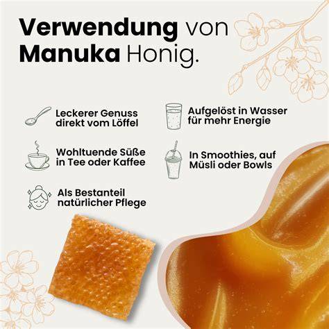 Bild: Manuka Honig im Glas - Anwendungsempfehlungen