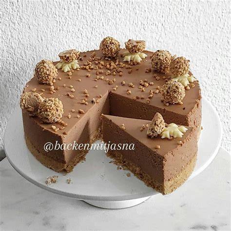 Bild: No-Bake-Nuss-Nougat-Cheesecake