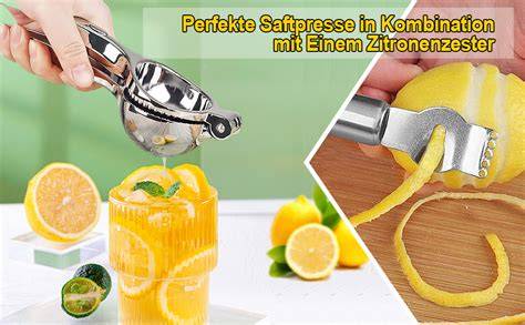 Bild: Orangenfilets aus Calamondin auspressen