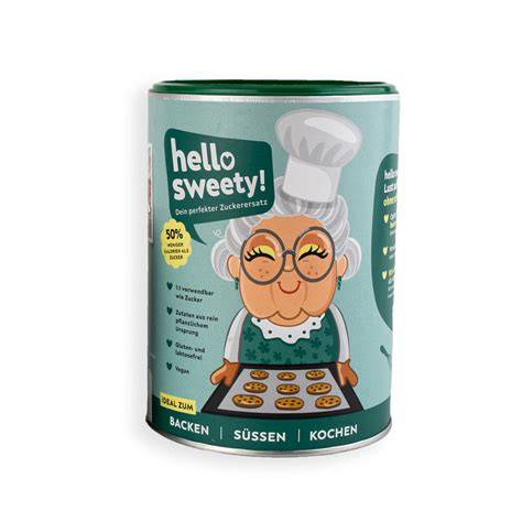 Bild: Verpackung von hello sweety als Zuckerersatz
