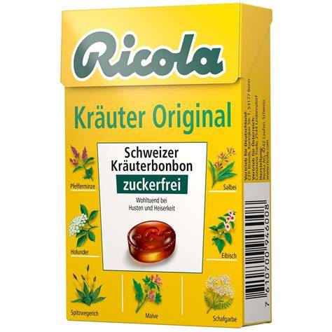 Bild Ricola Kräuterbonbons mit Kräutern