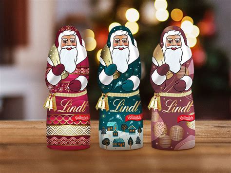 Bildschirmfoto von Lindt-Weihnachtsmann-Design Edition und der Spendenaktion