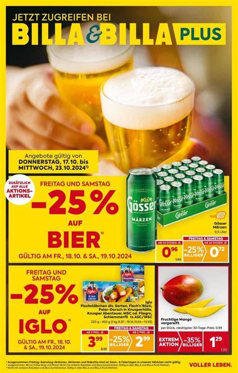 Billa Prospekt Übersicht