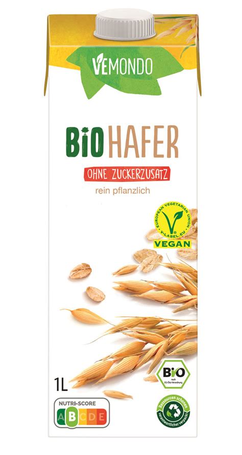 Bio Haferdrinks als pflanzliche Milchalternativen