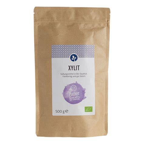 Bio Xylit Pulver als Zuckerersatz