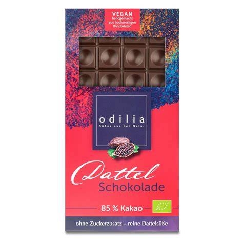 Bio-Dattel-Schokolade 85% Kakao