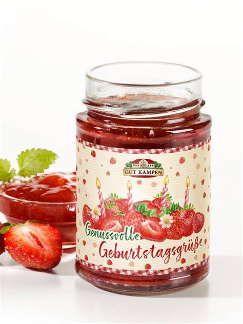 Bio-Erdbeerkonfitüre im Trend