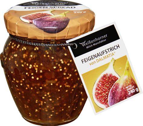 Bio-Produkte für Feigenssenf-Aufstrich