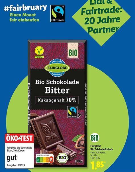 Bio-Schokolade versus konventionelle Schokolade - Vergleich