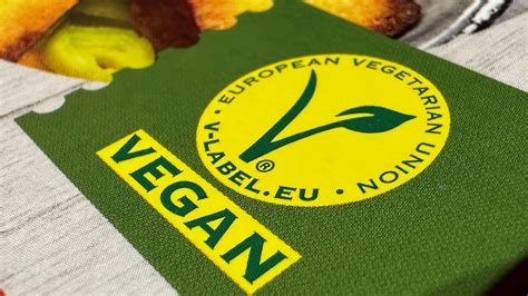 Bio-Siegel und vegane Produktkennzeichnung auf Verpackung