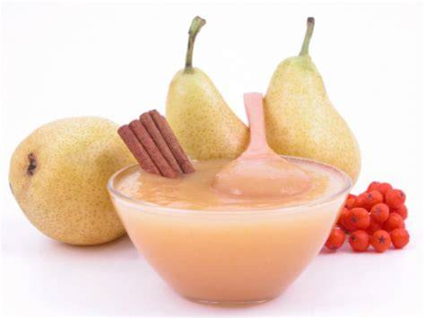 Birnen und Preiselbeeren: Zutaten für Marmelade