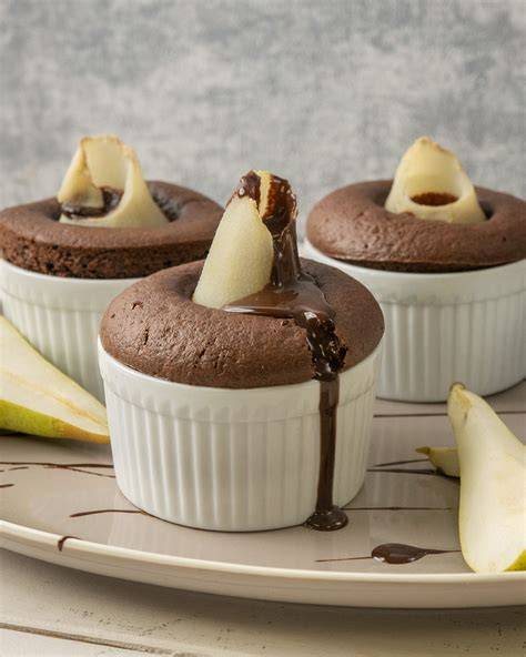 Birnen-Schoko-Muffins im American Style