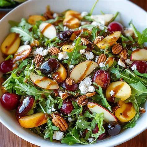 Birnensalat mit Vinaigrette