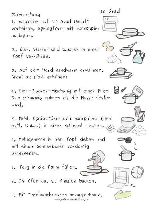 Biskuit Zubereitung Schritt-für-Schritt