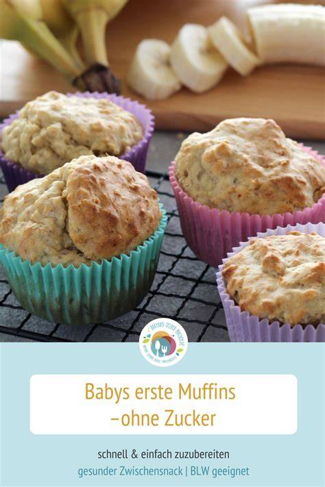 Biskuitboden für Babys ohne Zucker - Banane als Süße
