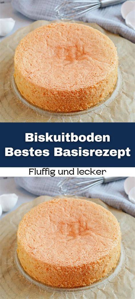 Biskuitboden und Mürbeteig-Varianten als Diagramm