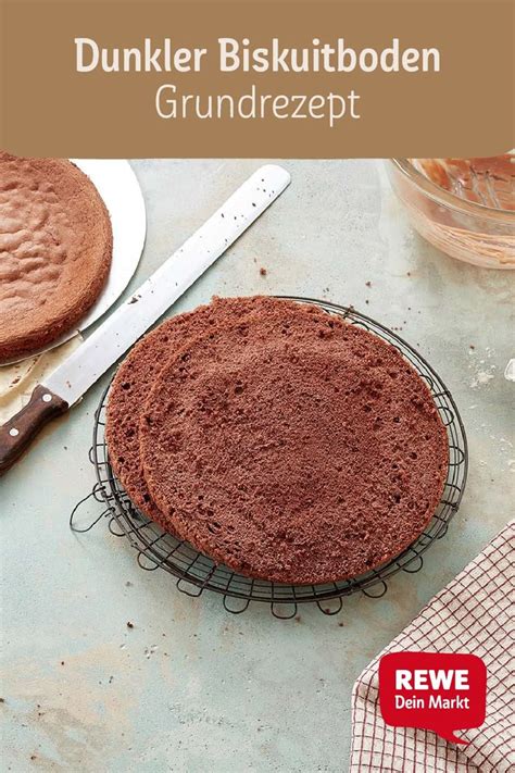 Biskuitboden und Schokoladencreme zur Pralinen-Torte