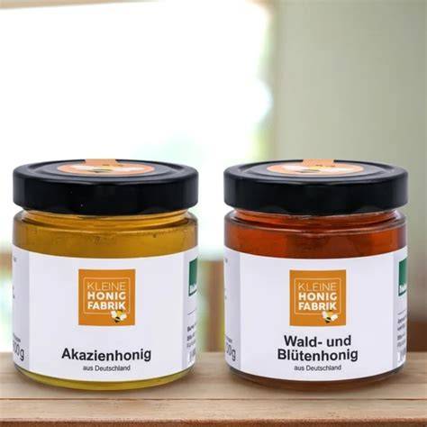 Blütenhonig, Waldhonig und Akazienhonig im Überblick