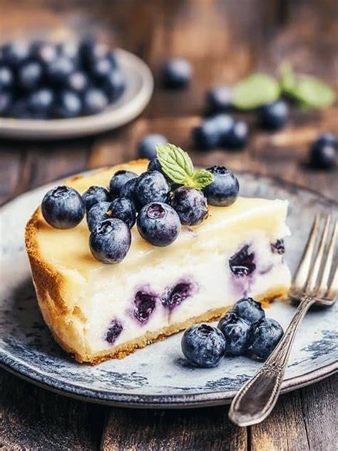 Blaubeer-Käsekuchen als perfektes Sommer-Dessert