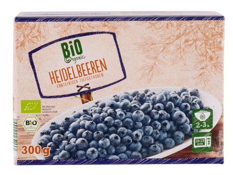 Blaubeeren frisch und tiefgekühlt