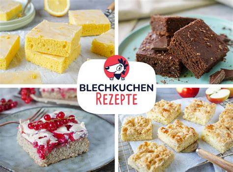 Blechkuchen Teigarten Infografik