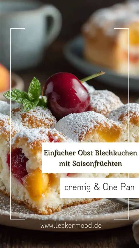 Blechkuchen mit verschiedenen saisonalen Belägen
