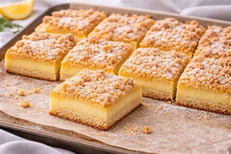 Blechkuchen perfekt mit Cremeschicht und gleichmäßiger Oberfläche