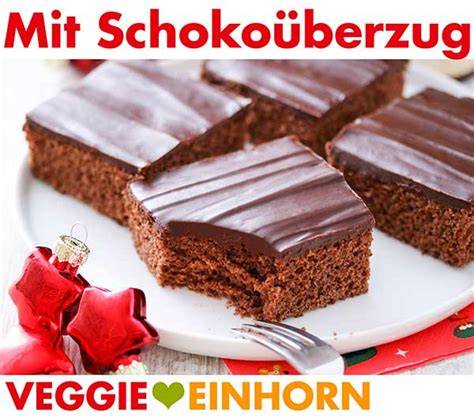 Blechlebkuchen mit Schokoladenüberzug