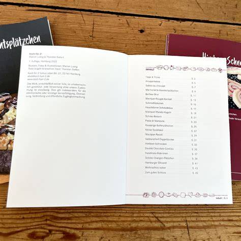 Blick ins Backbuch: Kapitel zu Hefeteig, Dekor und Grundteigen