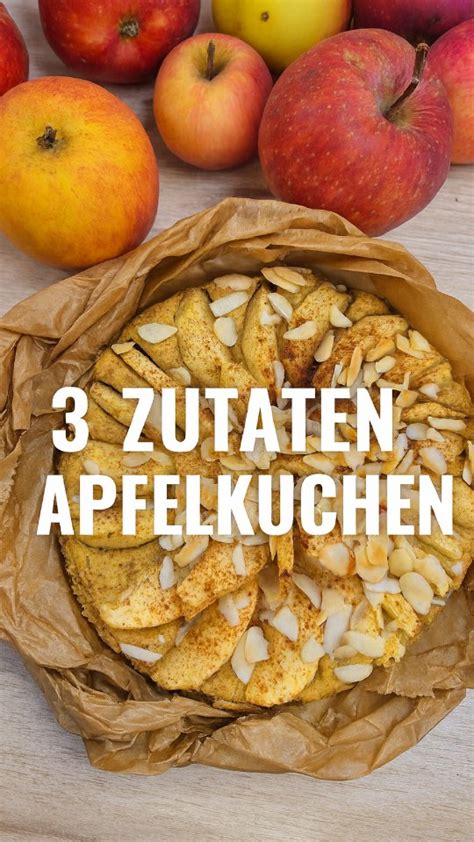 Blitz-Apfelkuchen Zutaten und Schritte