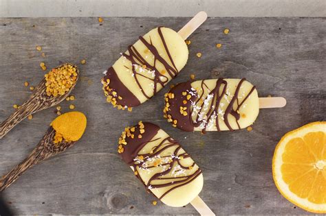 Blitzschnelle Bananen-Fruchteis Popsicles ohne Zucker