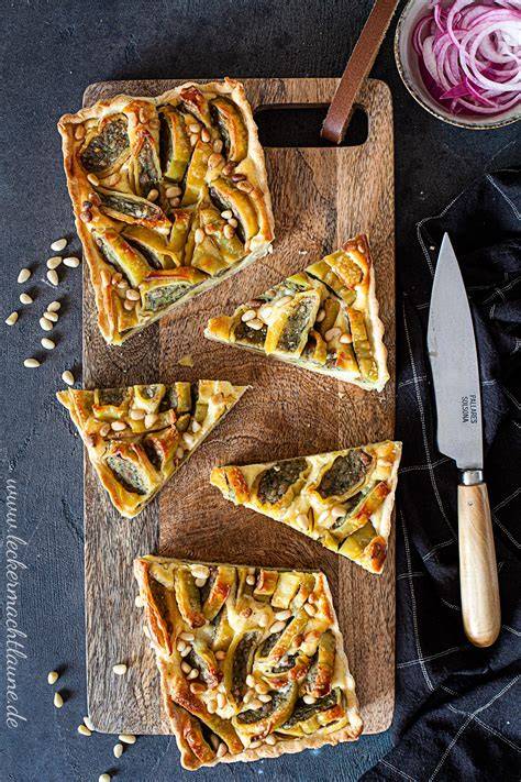 Blueberry Cheesecake Tarte frisch aus dem Ofen
