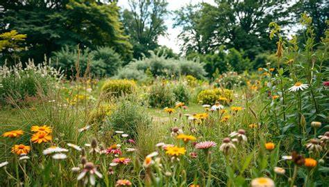 Blumenwiese als Lebensraum für Wildbienen