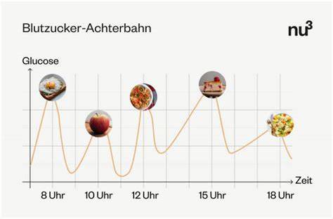 Blutzucker-Achterbahn-Schema