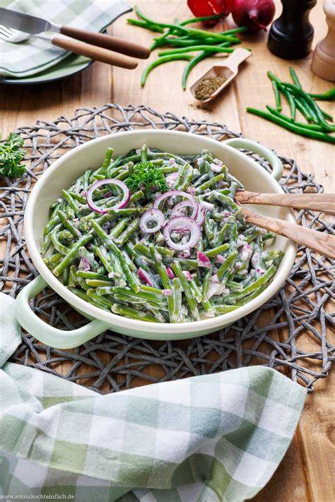 Bohnensalat mit Trüffel, Serviervorschlag
