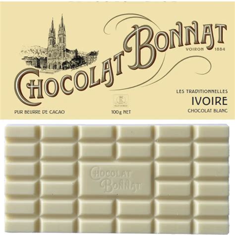 Bonnat Ivoire weiße Schokolade Tafel