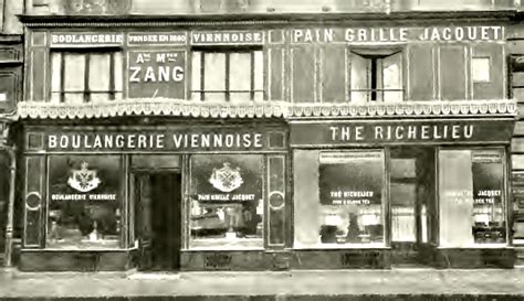 Boulangerie Viennoise Paris um 1909